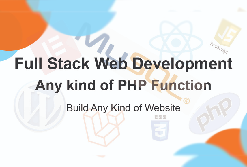 Make any web programming function with PHP and Mysql