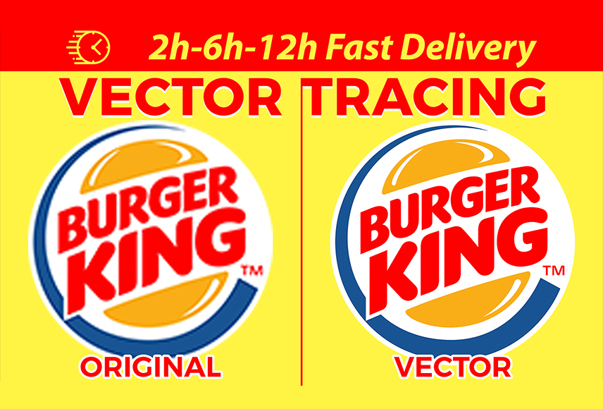 Vector tracing or redraw your logo in vector format in 2 hours