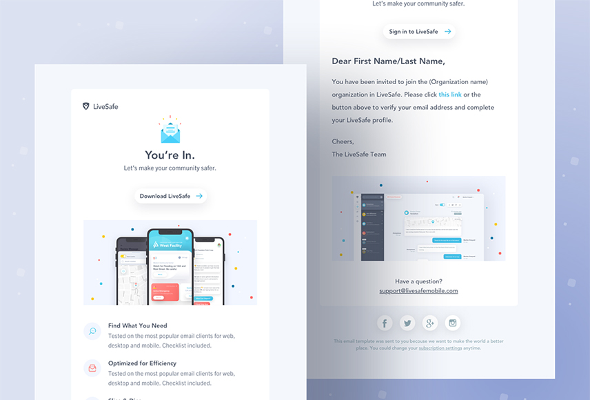 Design and code PSD to responsive HTML email template