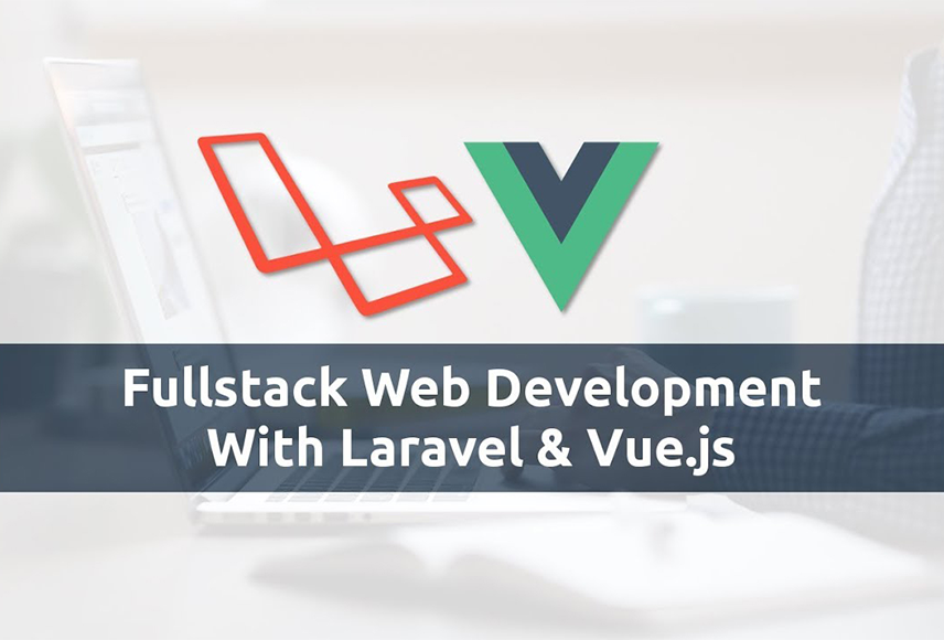 Build a website using Laravel & Vue.js Web App