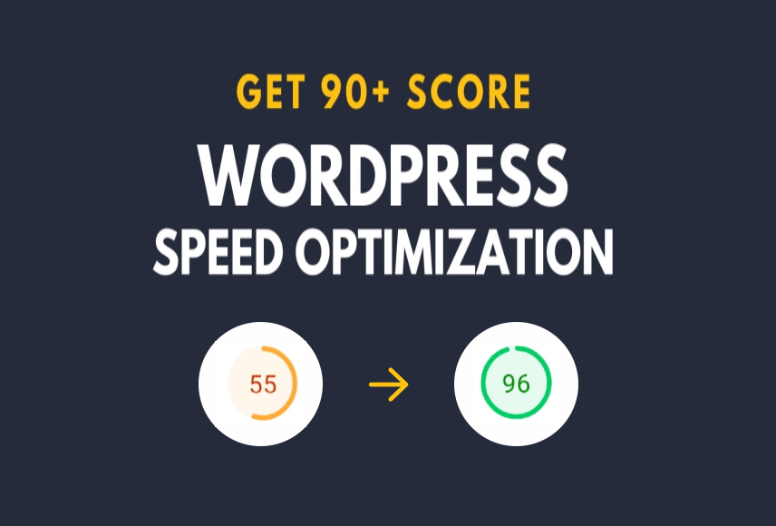 Do Wordpress speed optimization and increase pagespeed insights