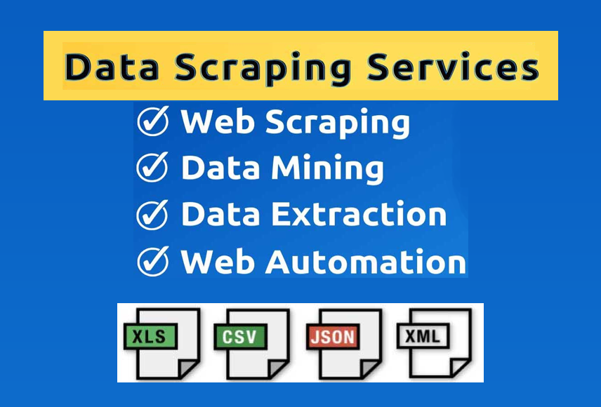 Web Scraping, Data Scraping, Mining, Crawling Of Any Website