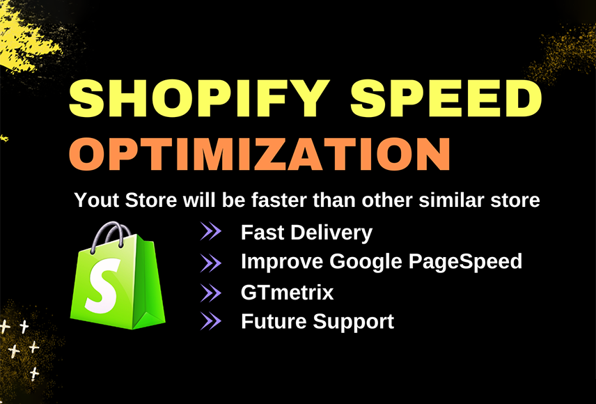 Do shopify speed optimization and increase shopify score